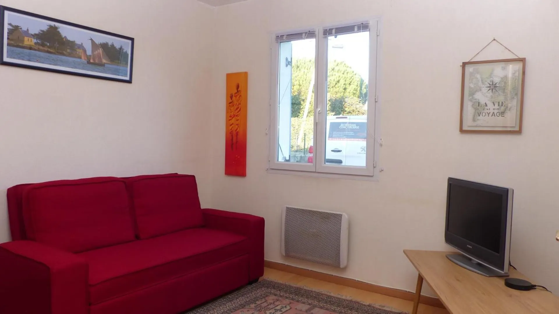 Ferienhaus Charmante Maison De Village A 5 Min De La Riviere Du Bono Plougoumelen
